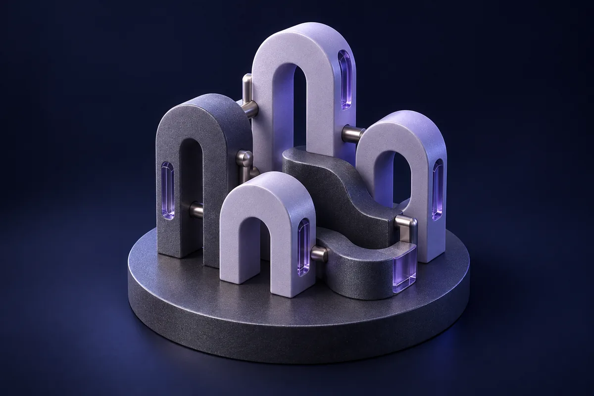 Ilustración conceptual de Odoo